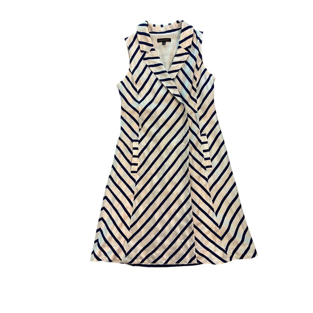 Banana Republic Stripe Trench Wrap Dress (Summer 2017 Collection)